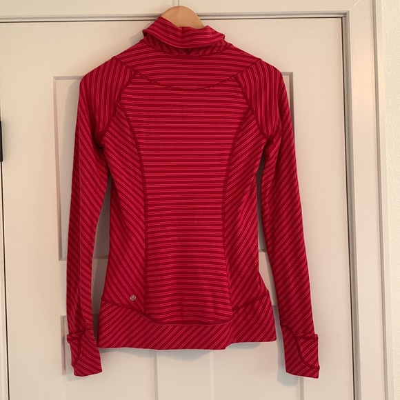 Lululemon Think Fast Pullover Deepest Cranberry - Picture 7 of 8